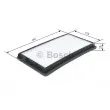 BOSCH 1 987 432 002 - Filtre, air de l'habitacle