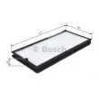 BOSCH 1 987 432 032 - Filtre, air de l'habitacle