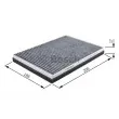 BOSCH 1 987 432 084 - Filtre, air de l'habitacle
