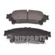 NIPPARTS N3612044 - Jeu de 4 plaquettes de frein arrière