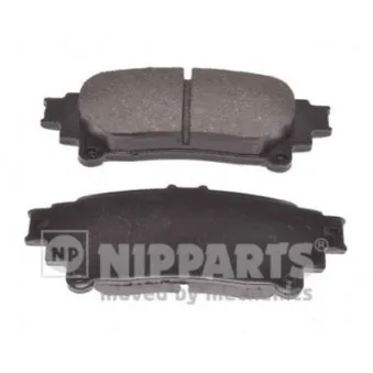 Jeu de 4 plaquettes de frein arrière NIPPARTS OEM 0446648140