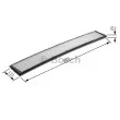 BOSCH 1 987 432 124 - Filtre, air de l'habitacle