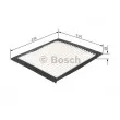 BOSCH 1 987 432 263 - Filtre, air de l'habitacle