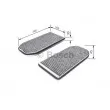 BOSCH 1 987 432 362 - Filtre, air de l'habitacle