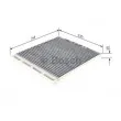 BOSCH 1 987 432 389 - Filtre, air de l'habitacle