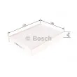 BOSCH 1 987 435 057 - Filtre, air de l'habitacle