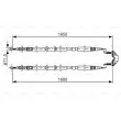 BOSCH 1 987 477 909 - Tirette à câble, frein de stationnement