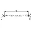 BOSCH 1 987 481 752 - Flexible de frein