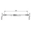 BOSCH 1 987 481 852 - Flexible de frein