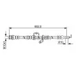 BOSCH 1 987 481 921 - Flexible de frein