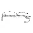 BOSCH 1 987 481 950 - Flexible de frein