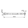 BOSCH 1 987 481 968 - Flexible de frein