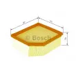 BOSCH F 026 400 023 - Filtre à air