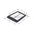BOSCH F 026 400 127 - Filtre à air