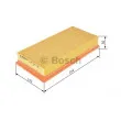 BOSCH F 026 400 251 - Filtre à air