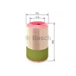 BOSCH F 026 400 257 - Filtre à air