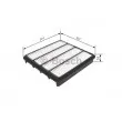 BOSCH F 026 400 296 - Filtre à air