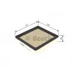 BOSCH F 026 400 408 - Filtre à air