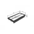 BOSCH F 026 400 421 - Filtre à air