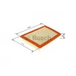 BOSCH F 026 400 461 - Filtre à air
