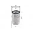 BOSCH F 026 402 002 - Filtre à carburant