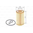 BOSCH F 026 407 070 - Filtre à huile