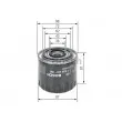 BOSCH F 026 407 106 - Filtre à huile