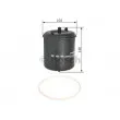 BOSCH F 026 407 119 - Filtre à huile