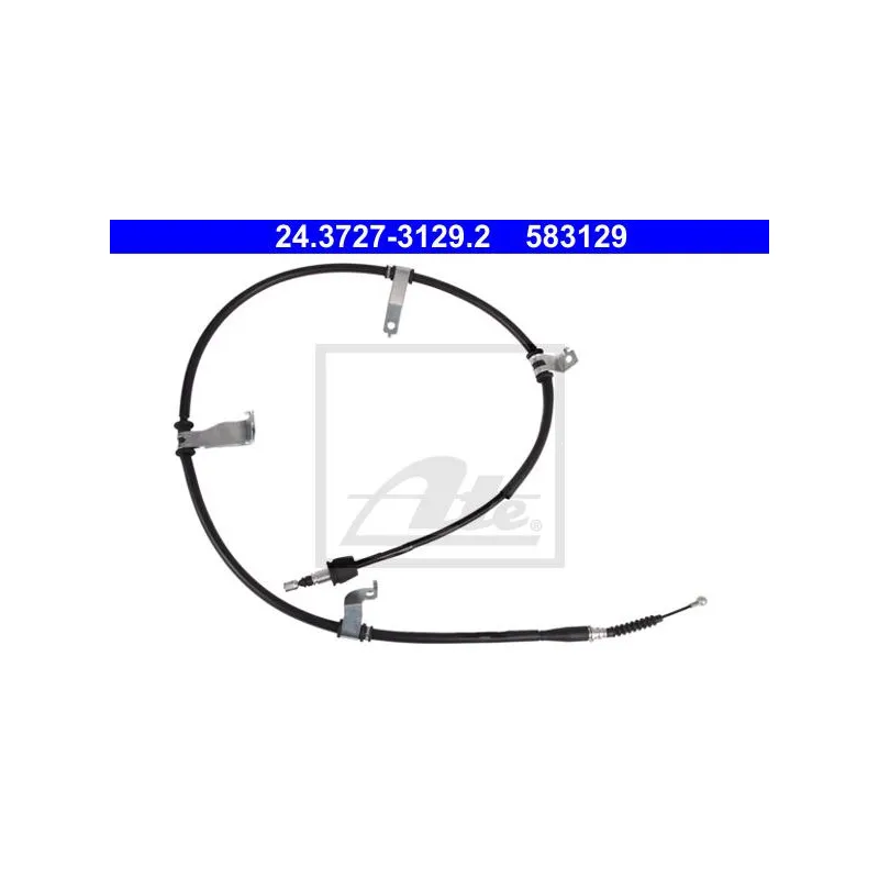 Tirette à câble, frein de stationnement ATE 24.3727-3129.2 - Visuel 1