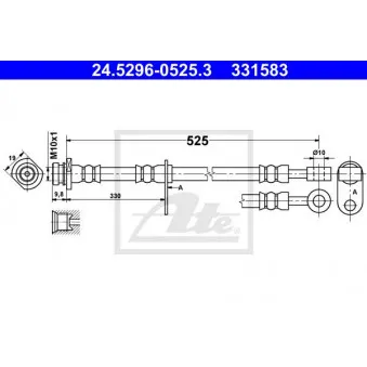 Flexible de frein ATE OEM 5155065J00