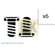LUK 411 0256 10 - Visserie, volant moteur
