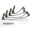 NIPPARTS N5380914 - Kit de câbles d'allumage