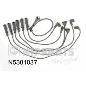 NIPPARTS N5381037 - Kit de câbles d'allumage