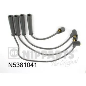 NIPPARTS N5381041 - Kit de câbles d'allumage