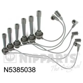 NIPPARTS N5385038 - Kit de câbles d'allumage