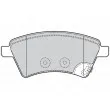 VALEO 301804 - Jeu de 4 plaquettes de frein avant