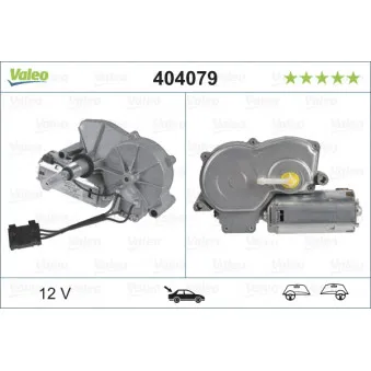 Moteur d'essuie-glace VALEO 404079