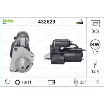 Démarreur VALEO OEM 7701351794