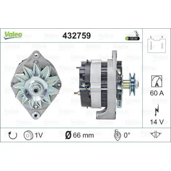 Alternateur VALEO OEM 7701351052