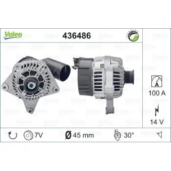 Alternateur VALEO OEM 12311704081