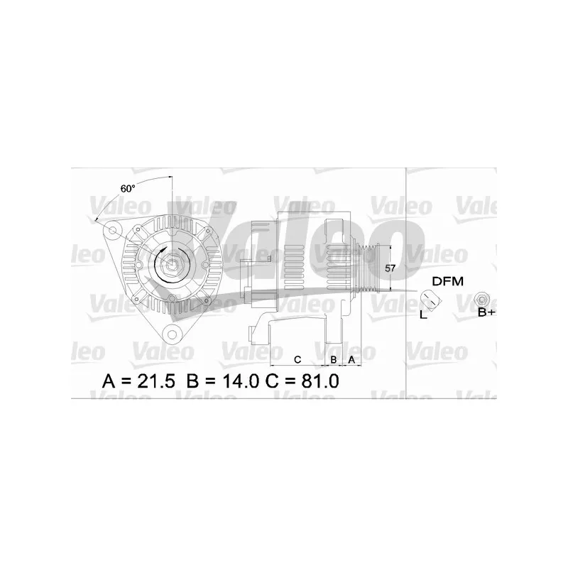 Alternateur VALEO 437177 - Visuel 1