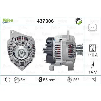 Alternateur VALEO OEM 7711134267