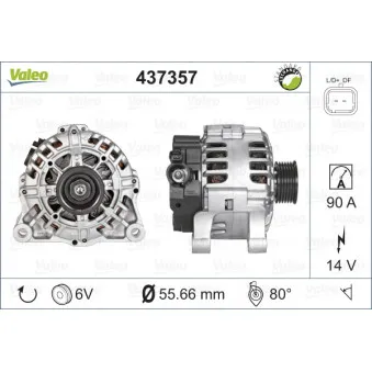 Alternateur VALEO OEM 5705GQ