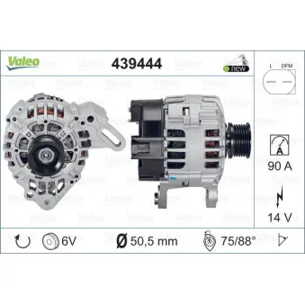 Alternateur VALEO OEM 037903025p