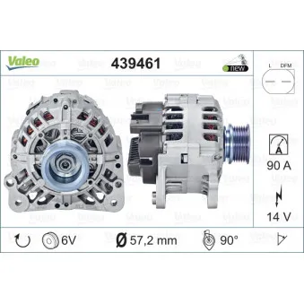 Alternateur VALEO OEM 36903028A