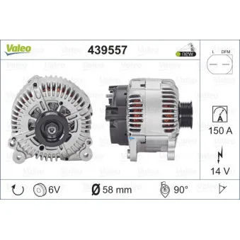 Alternateur VALEO OEM 059903016DX