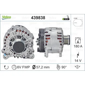 Alternateur VALEO OEM 059903023M