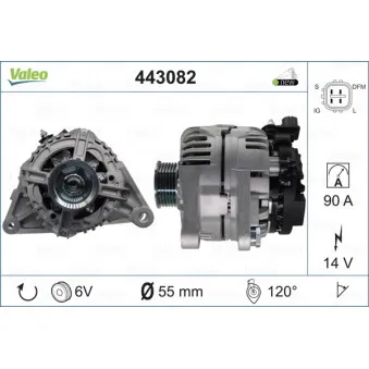 Alternateur VALEO OEM 270600D300