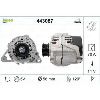 Alternateur VALEO OEM 058903016X
