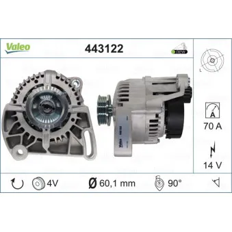 Alternateur VALEO OEM 7779821
